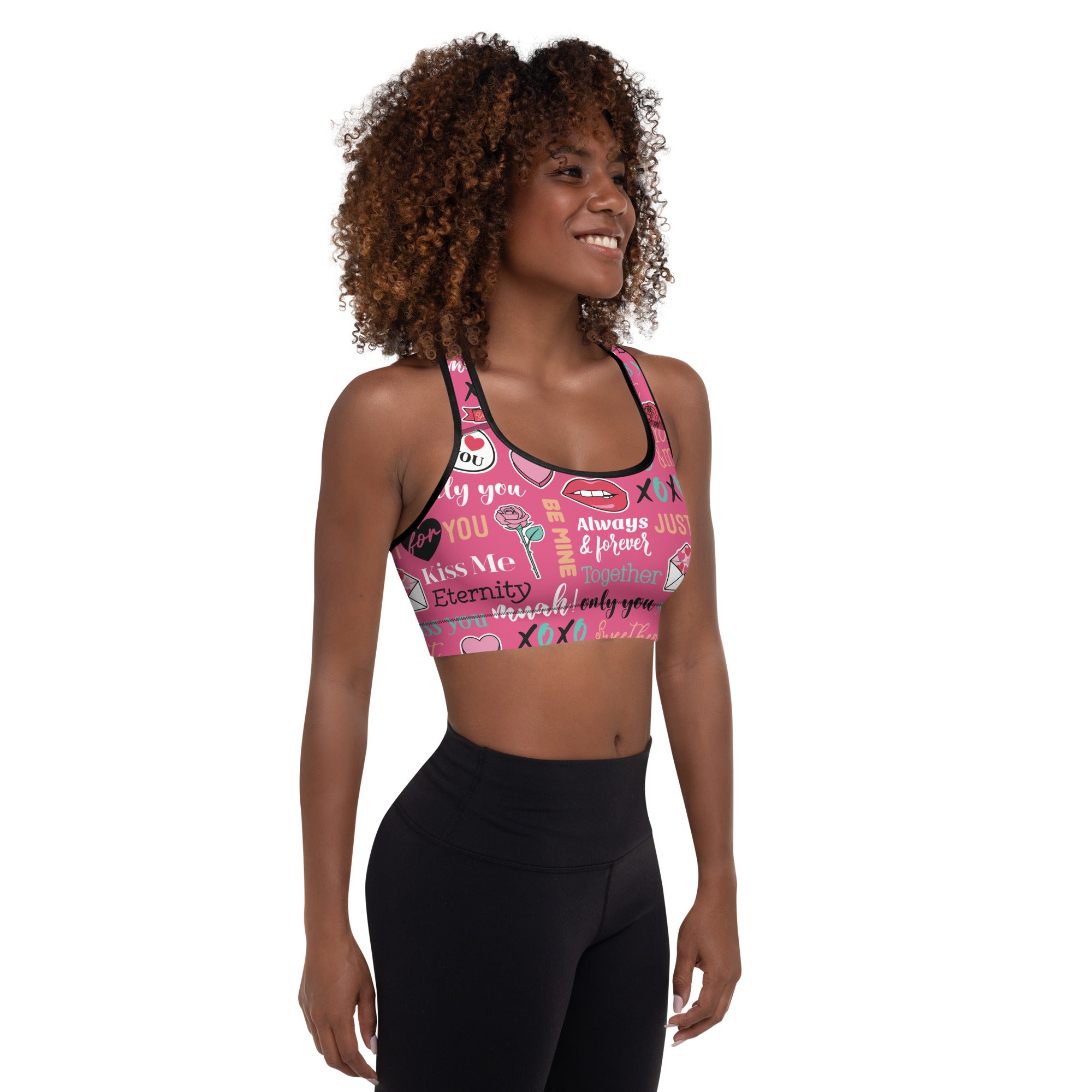 Be Mine Forever Sports Bra